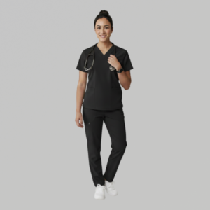 Women Black Scrub
